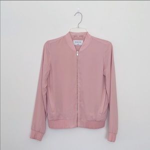 Aritzia | Babaton Gilroy Pink Bomber Jacket XS